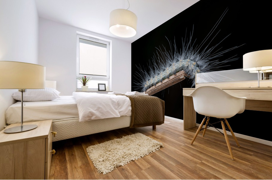 Fall webworm caterpillar Mural print