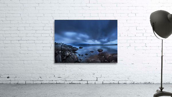 Larga exposicion azul Wall Preview