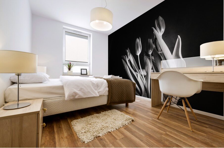 STUDY IN TULIPS 2 Mural print