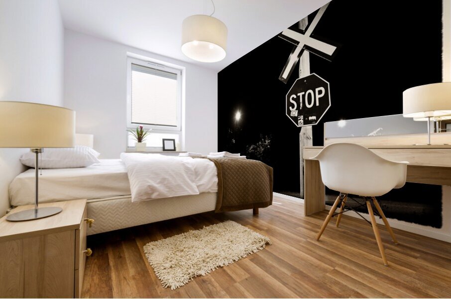 STOP MEANS GO Mural print