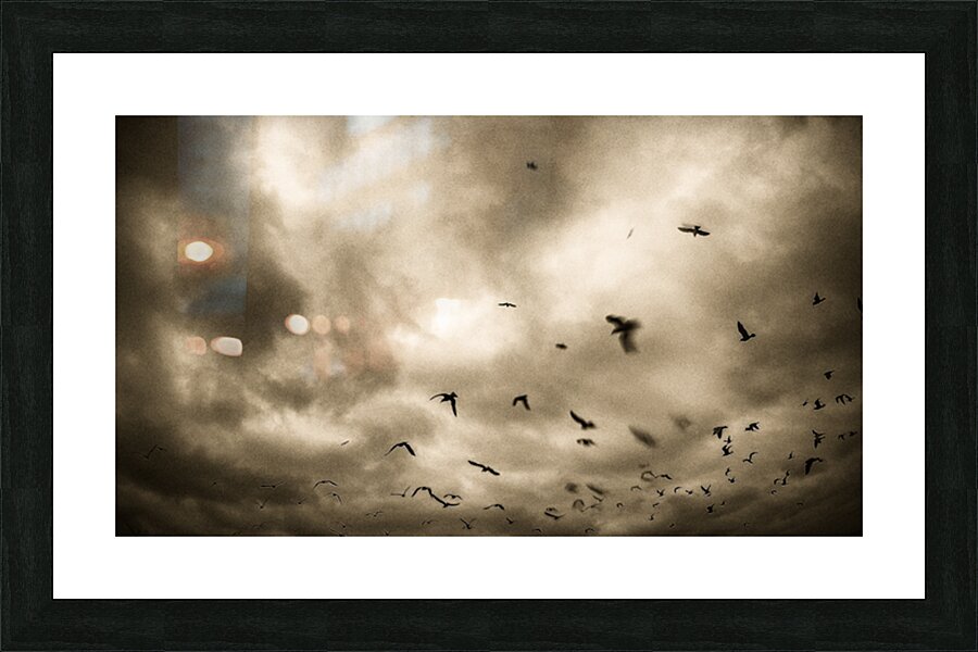 CLOUDS Picture Frame print
