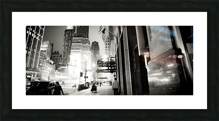 BRIGHT LIGHTS Picture Frame print