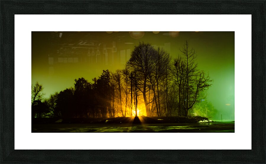 HERE THEY COME Picture Frame print