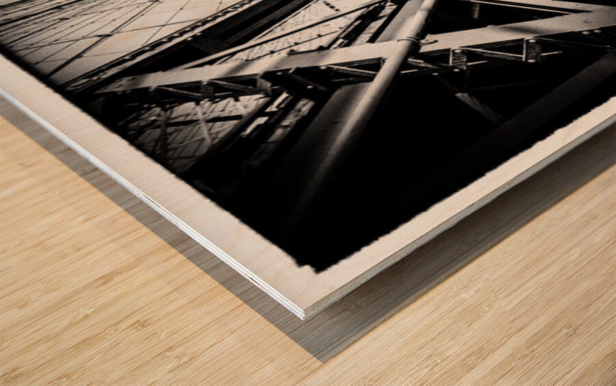 YELLOW CAB FEVER Wood print