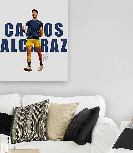 Carlos Alcaraz 25 by Kayleigh K Fisher