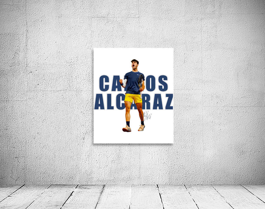 Carlos Alcaraz 25 Wall Preview