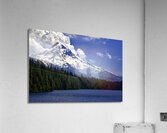 Mountain and Lake Mt. Hood Acrylic Print