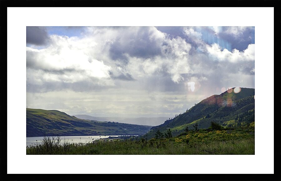 Columbia River Spring Oregon  Picture Frame print