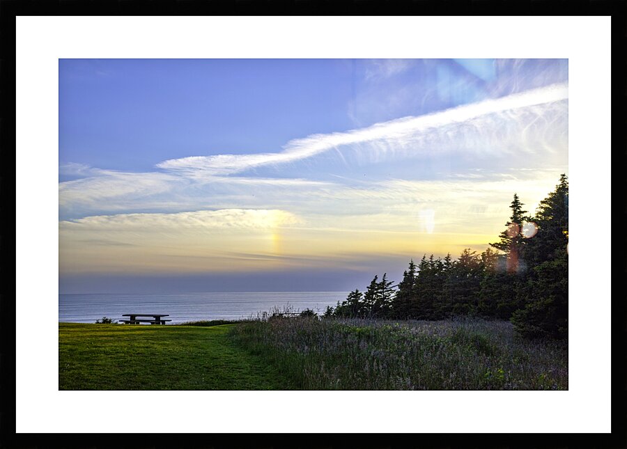 Meditation Ecola State Park Oregon Picture Frame print