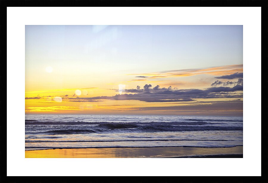 Sunset Beach California  Picture Frame print