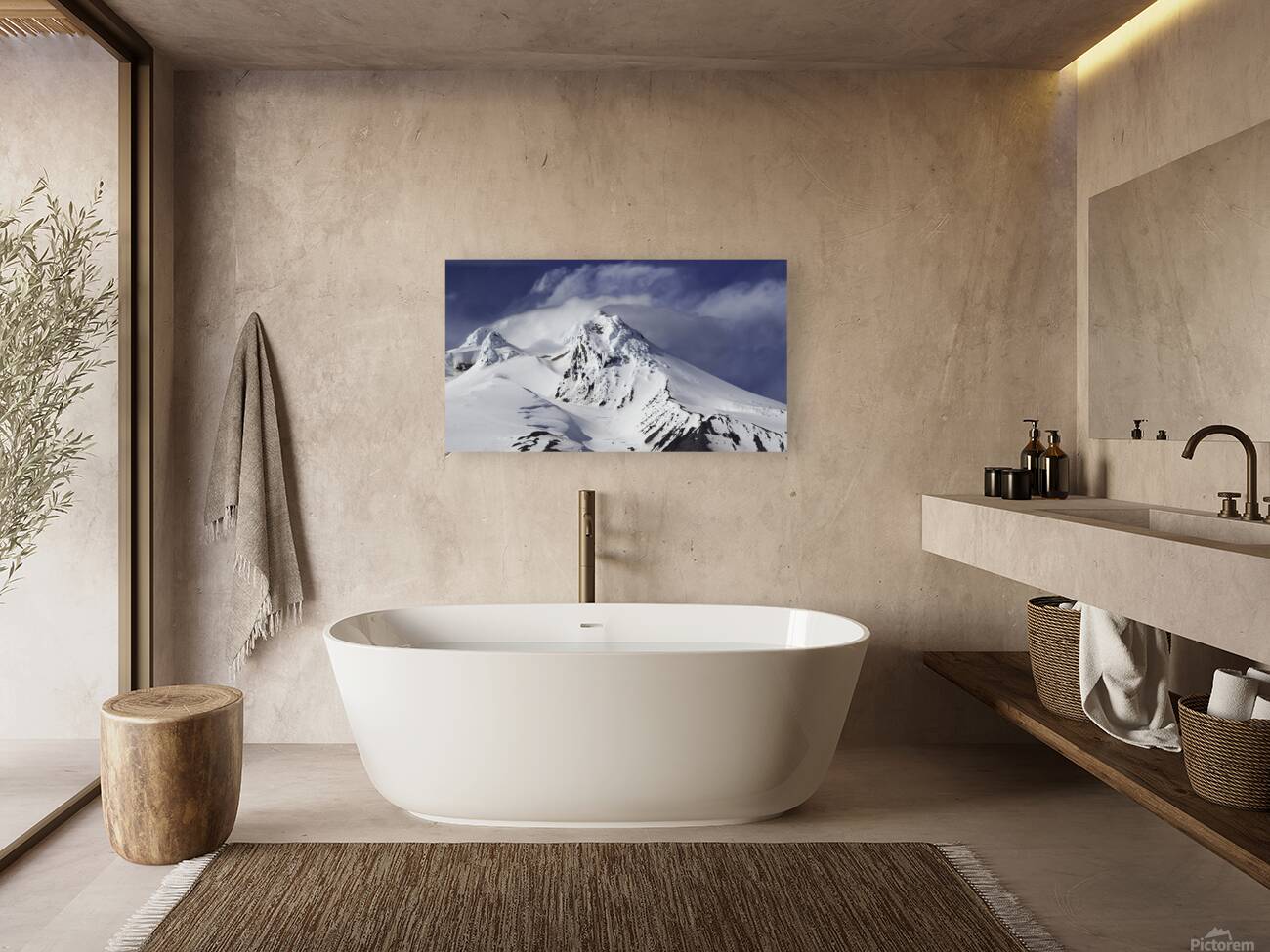 Windstorm Mount Hood Reproduction