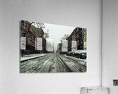 Icy Road Acrylic Print