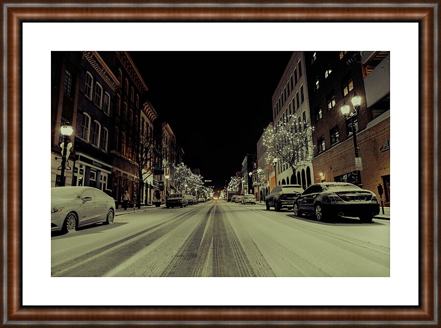 Quiet Night Picture Frame print