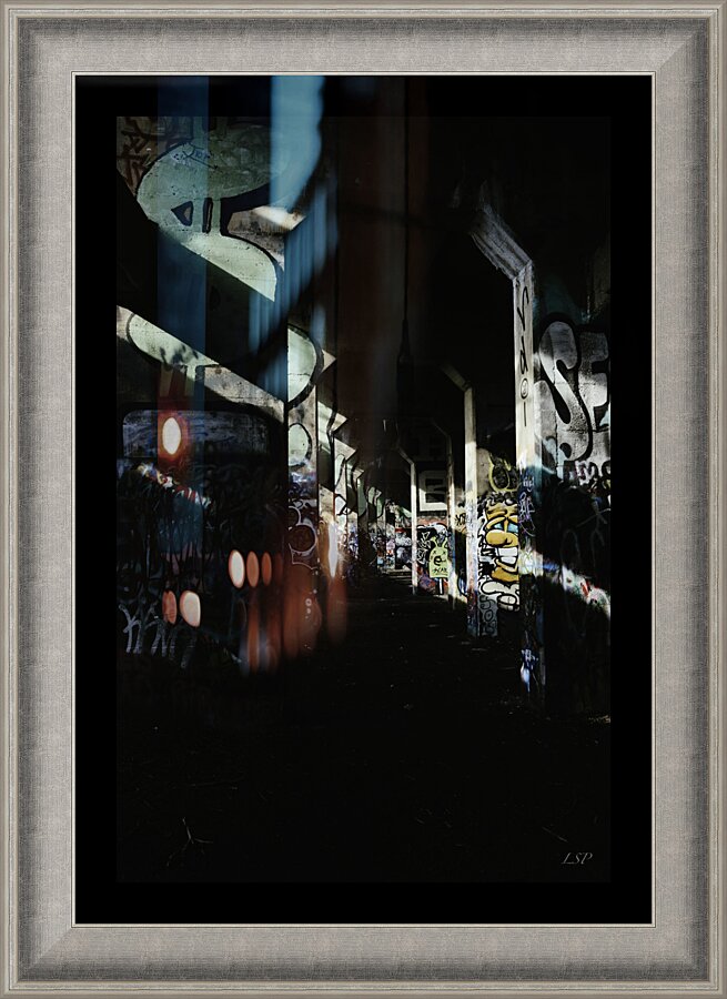 Shadows in Art Picture Frame print