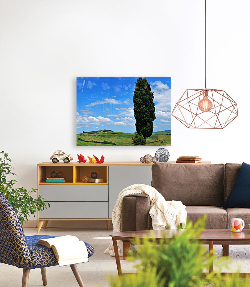 THE LONE CYPRESS Reproduction