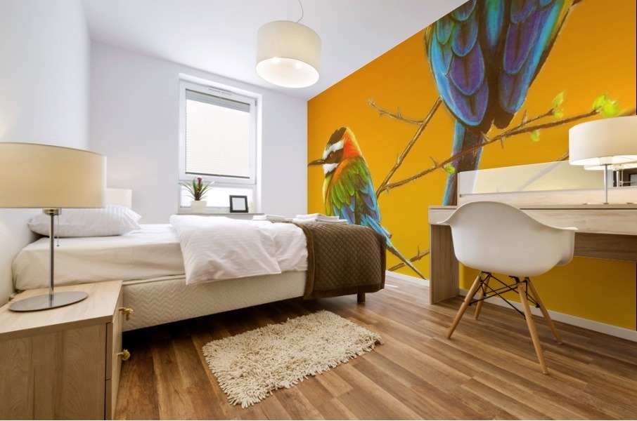 African Swallows (Tall) Mural print