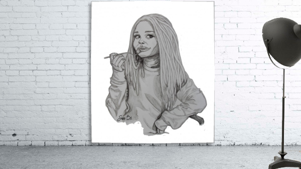Rasta girl  Wall Preview