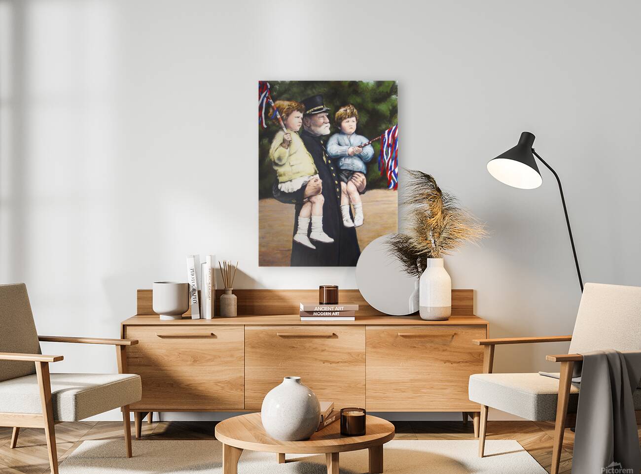 The Raising of Father’s Flag 1931 Reproduction