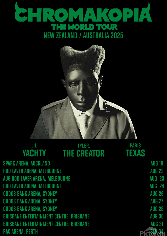 新品未使用 Tyler The Creator ワールドツアー　マニラ限定 M 新品未使用 Tyler The Creator ワールドツアー マニラ限定 M 新品未