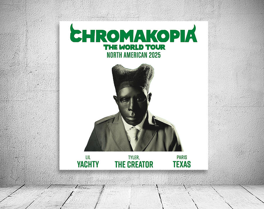 Tyler The Creator Chromakopia World Tour 2025 north america by VIONA ...