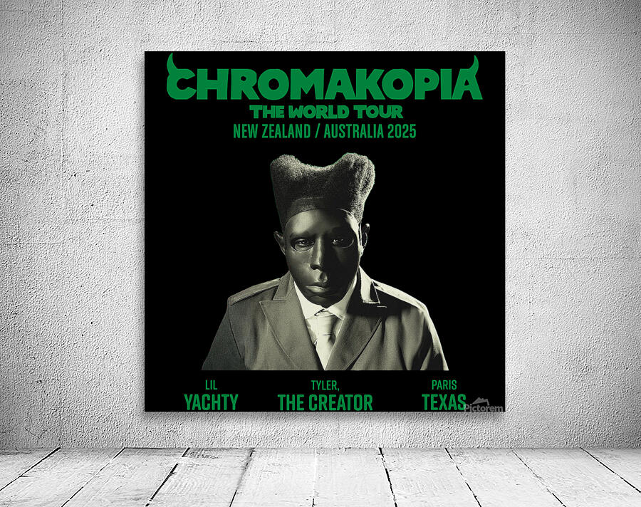 Tyler The Creator Chromakopia World Tour 2025 australia by VIONA ...