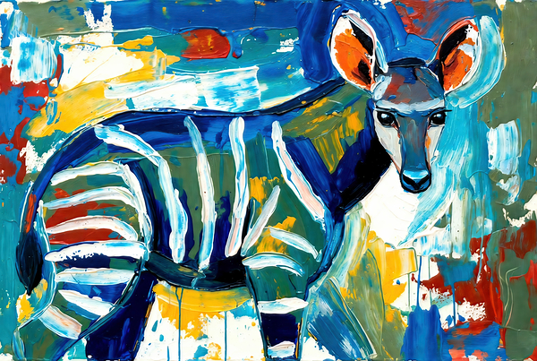 Abstract Okapi Digital Download