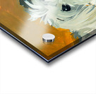 Expressive White Maltese Shih Tzu Dog Portrait Acrylic print