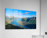 Mountaintop view Acrylic Print