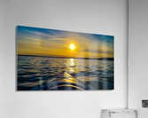 Kayak Sunset Acrylic Print