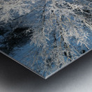 Snowy Trees Metal print