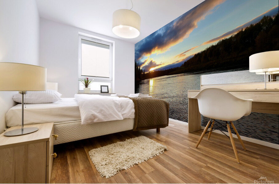 Takotna River Mural print
