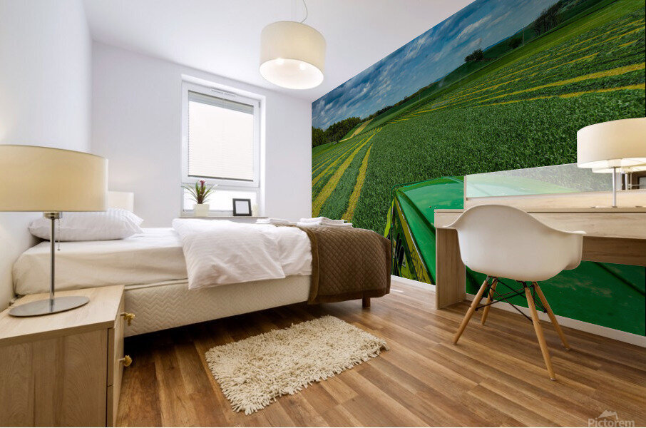 Farming Mural print