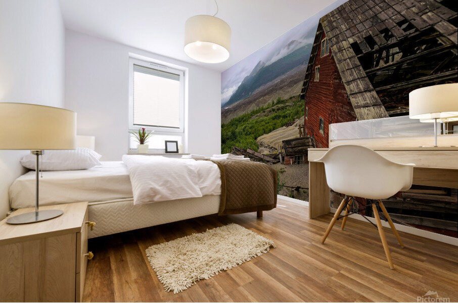 Kennecott Ruins Mural print