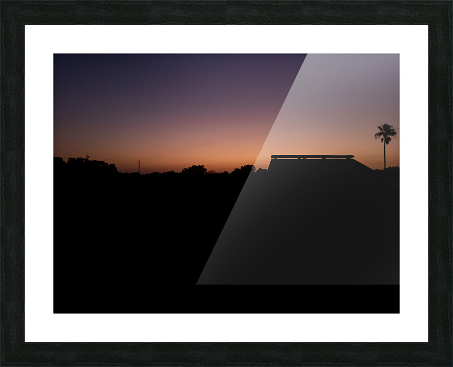 Silhouetted  Picture Frame print