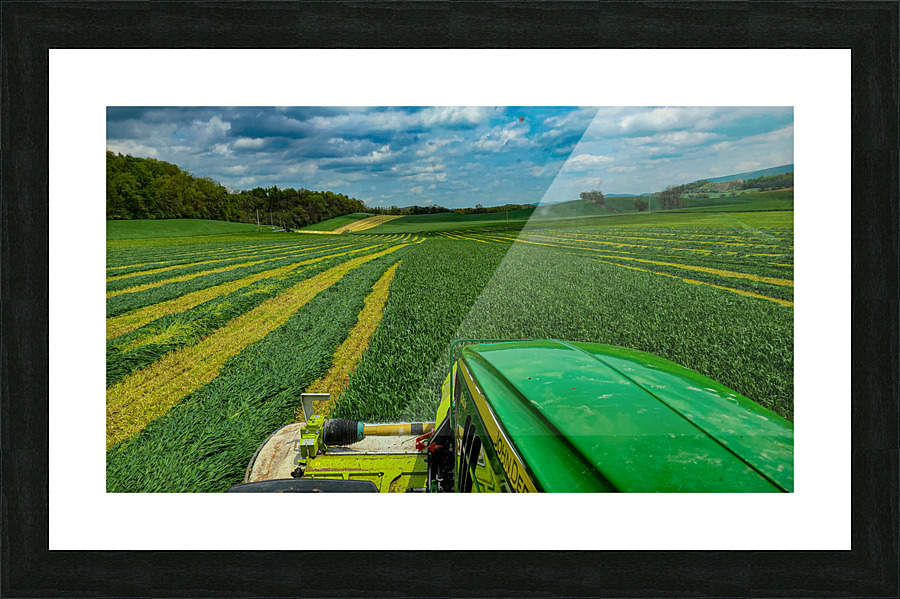 Farming Picture Frame print
