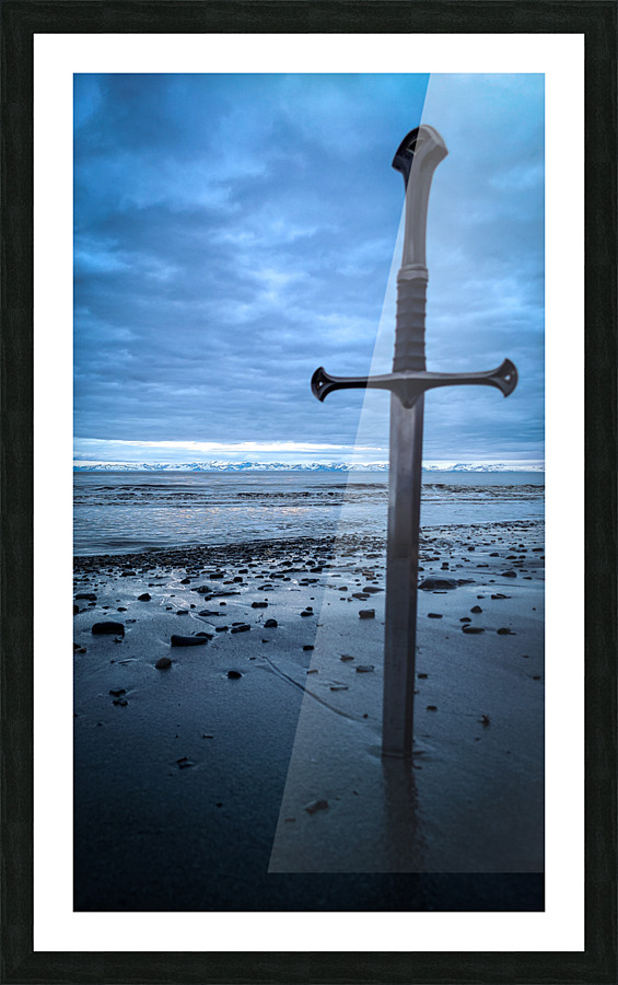 Sword Picture Frame print
