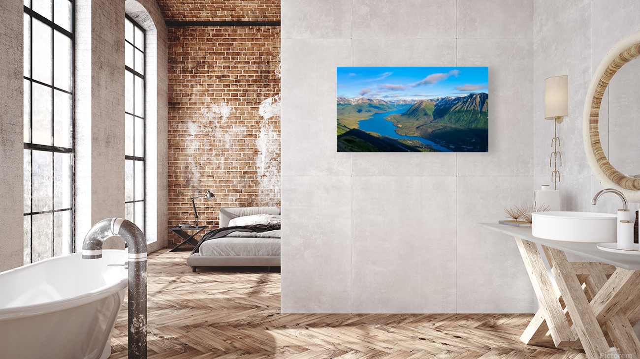 Mountaintop view Reproduction