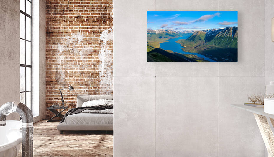 Mountaintop view Reproduction