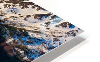 Reflective Mountain HD Metal print