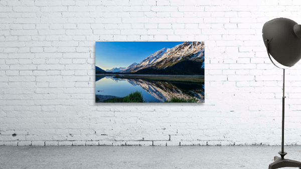 Reflective Mountain Wall Preview