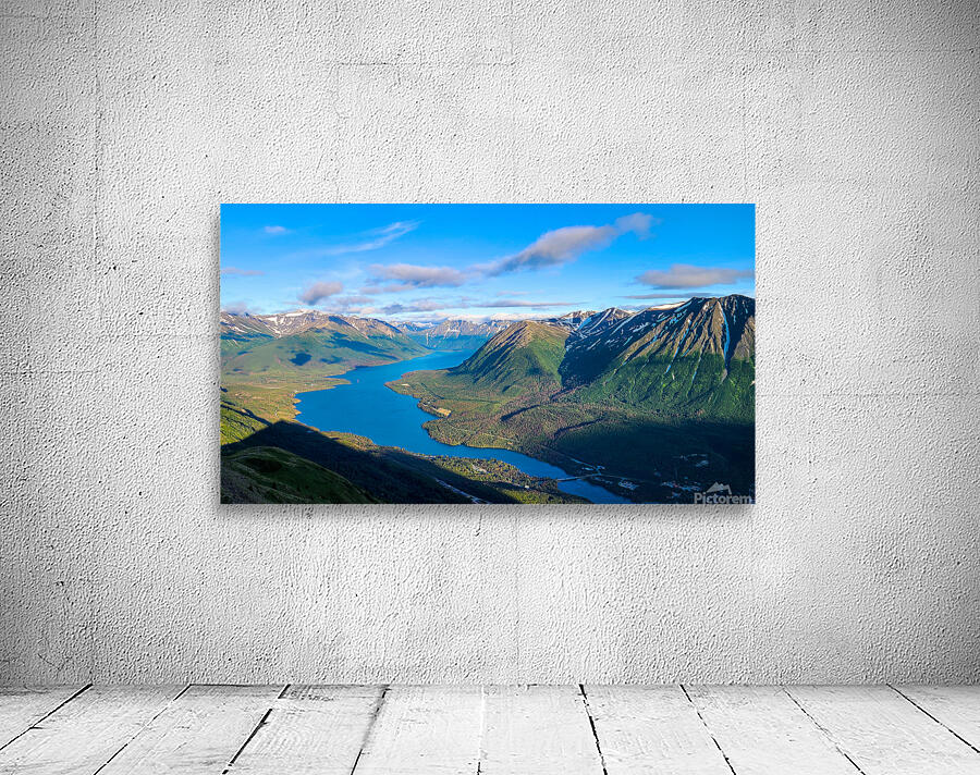 Mountaintop view Wall Preview