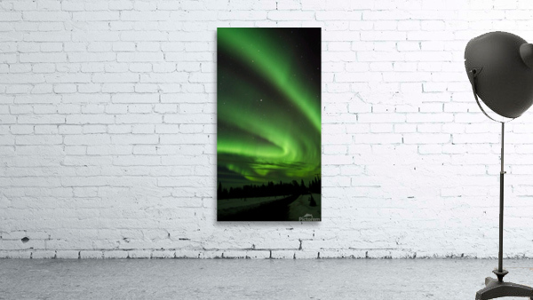 Alaska Sky Show Wall Preview