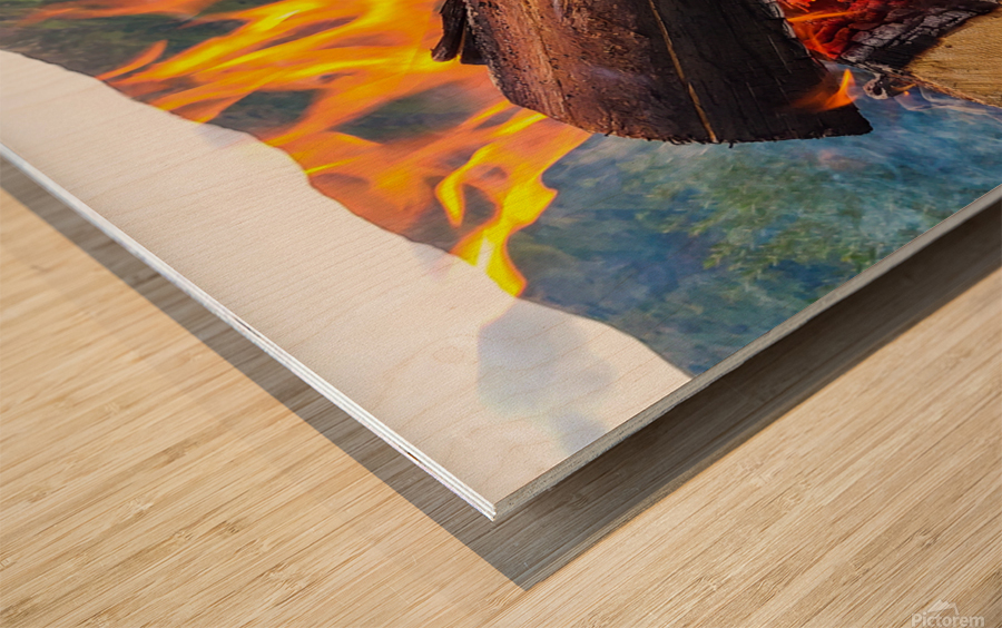 Campfire Wood print