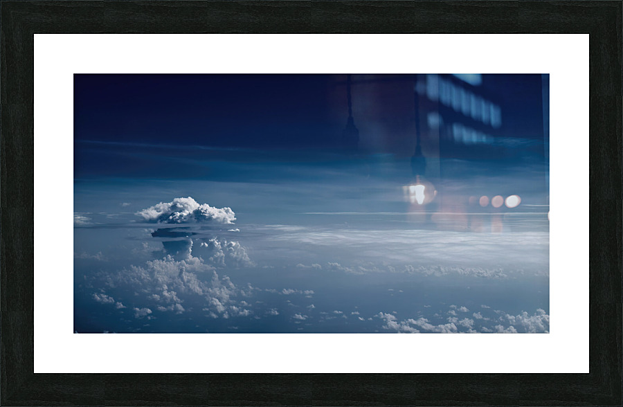 mushroom cloud Picture Frame print