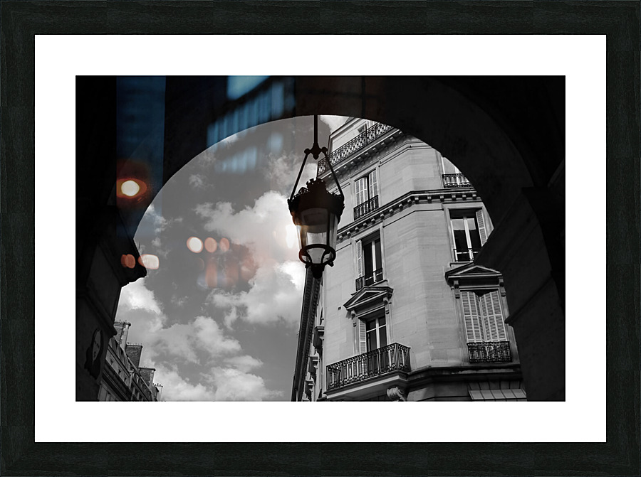 paris archway Picture Frame print