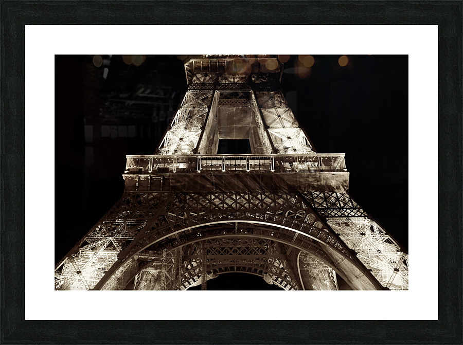 eiffel Picture Frame print