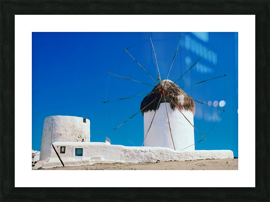 mykonos Picture Frame print