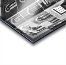 Freibergs Corner Grayscale Acrylic print