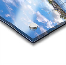 Blue Skies over Mystic River Acrylic print