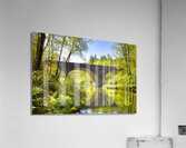 Linville River Bridge NC Acrylic Print